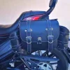 sac latéral de moto en cuir pu, benelli 502c, 502 c