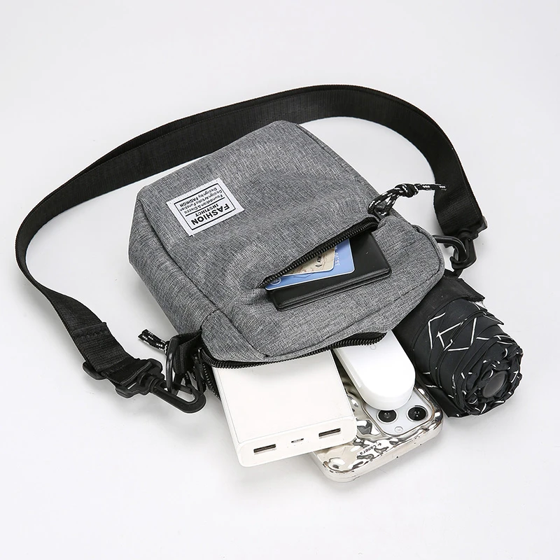 1pc sacoche pour hommes mode oxford tissu sac à bandoulière décontracté diagonale croisée mode main machine petit sac carré