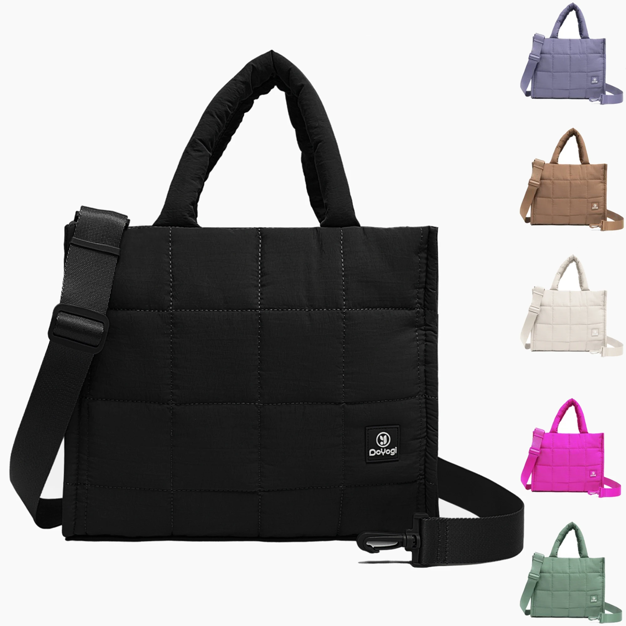 Sacs à bandoulière matelassés pour femmes – Petit fourre-tout à bandoulière bouffant pour week-end, organisateur de sac à main de nuit Sacs à bandoulière matelassés pour femmes – Petit fourre-tout à bandoulière bouffant pour week-end, organisateur de sac à main de nuit