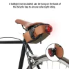 sac de selle sac de selle de grande capacité sac de siège arrière extensible étanche sac sous siège de vélo