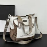 Sac fourre-tout pour femmes, sac à main quotidien de grande capacité, sac à bandoulière seau de voyage, sac messager à la mode, sacs d&rsquo;école de Camp