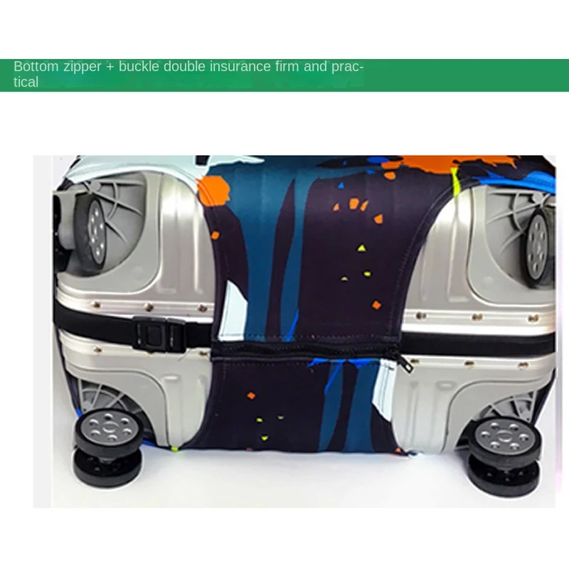 snoamendments juste de bagage optique artificiel astique, juste de protection pour sac de 18 32 pouces, housses de valise, voyage, Évaluation, accessoires cadeau