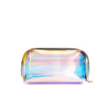 Sac de rangement pour pinceaux de maquillage, fourre-tout, sac de lavage Transparent pour femmes, pochette de maquillage à fermeture éclair, organisateur de toilette, sac à cosmétiques de voyage