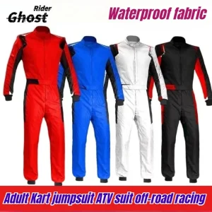 Combinaison de course grande taille 6XL, combinaison de Kart, combinaisons de course imperméables pour ATV, combinaison d&rsquo;entraînement, combinaison imperméable tout-terrain, Kart de course