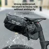 offbondage sac de vélo étanche 15l grande capacité sac de selle de vélo cyclisme pliable queue sac arrière vtt route coffre bikepacking