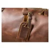 sac à main de voyage fitness en cuir pour hommes, sac de voyage en peau de vache, sac de bagage de voyage d'affaires à courte distance de grande capacité