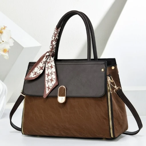 2025 sac à main chic couleur macaron pour femme patchwork en relief spacieux polyvalent poignée supérieure, épaule et sac à main bandoulière