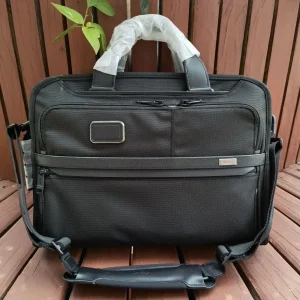 Porte-documents élégant à une épaule – Sac à main de style classique pour hommes, sac pour ordinateur portable en nylon balistique