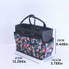 sac fourre tout imprimé élégant organisateur domestique polyvalent portable avec plusieurs poches, adapté aux pique niques en plein air