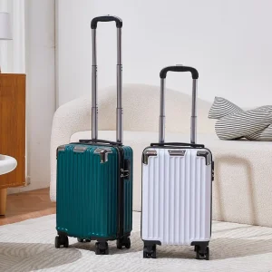 Boîte à bagages à main de 16 pouces, petite valise à main pour femmes et hommes, valise de voyage courte Distance, roues pivotantes légères