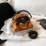 2025 mode créative nouveau PU carré épaule et sacs à bandoulière grande capacité rétro conception Unique personnalité sacs à main pour les femmes