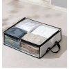 sac de rangement de couette sous le lit, sac de couette pliable, boîte de rangement de vêtements de garde robe, organisateur anti poussière, sac de rangement de couette de grande capacité