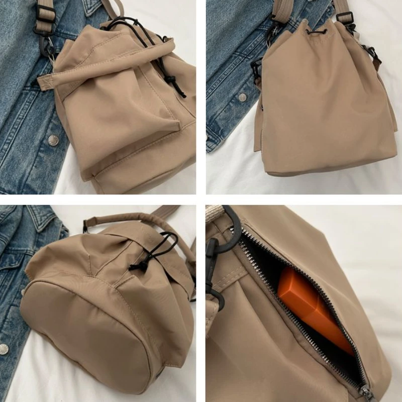 sacs à bandoulière de grande capacité pour femmes, sacs à main de créateurs rétro, loisirs initiés, étudiants, tout match, mode, 6 couleurs, e27