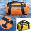 50l moto sac de sport extérieur selle sèche bagages sac à dos universel sac de sport pour camping canotage rafting kayak pêche