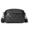 Sac à Bandoulière Carré en Cuir PU pour Homme, Sacoche Noire d&rsquo;Affaires, Nouvelle Collection