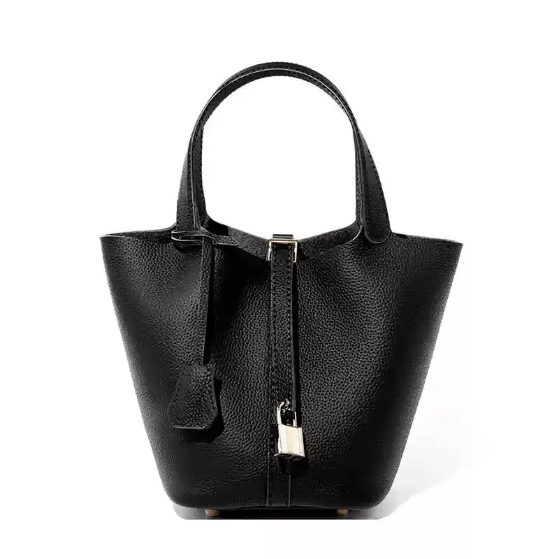 sac seau en cuir véritable pour femmes, fourre tout, nouveau design, sac à main pour maman, sac de mariage, style haut de gamme