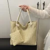 sacs à main de styliste pour femmes, fourre tout en paille de grande capacité, sac de plage d'été décontracté bali, grand sac à main