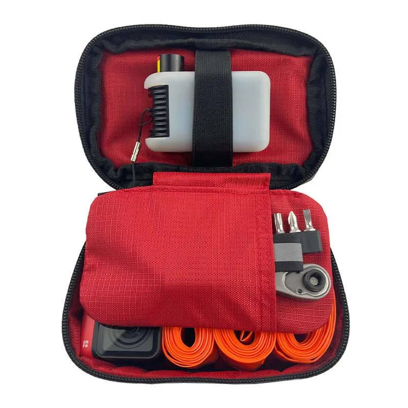 sac de vélo sac de selle de vélo de montagne sac de siège arrière rangement compartimenté multicouche sac de rangement de cyclisme équipement de cyclisme