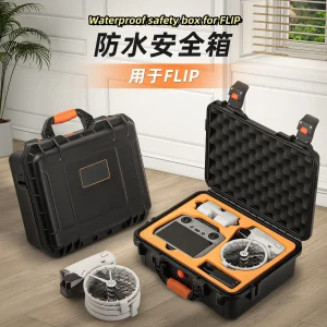 Pour boîte de sécurité rabattable Vlog drone combinaison volante gratuite valise de protection de stockage étanche Pour boîte de sécurité rabattable Vlog drone combinaison volante gratuite valise de protection de stockage étanche