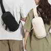 sac de randonnée en plein air léger pour couple, sac à bandoulière, tendance à la mode, couleur unie, sac de poitrine polyvalent, sac à bandoulière