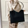 sac fourre tout pour femmes, sacs à main de grande capacité, luxe, haute qualité, cuir pu, sac à bandoulière simple de styliste, aseoка Ж galega