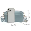 sac à bandoulière chic végétalien pour femme, minimaliste et à la mode, sac initié avant en pu, compact, spacieux, adapté au téléphone
