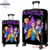 housse de bagage demon hunters anime kpop, convient aux valises de 18 à 32 pouces, protection de voyage souple