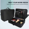 sac à dos portable pour salon de coiffure, sac à main pour barbier, sac de maquillage pour coiffeur, peut accueillir des bagages, grande capacité de stockage, sac de coiffure pour gril