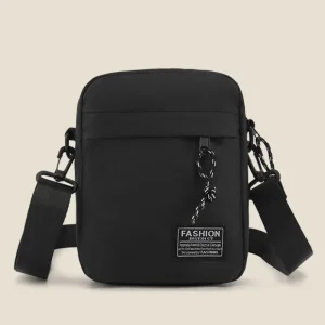 Sac pour femme petit sac carré diagonale croisé Oxford tissu cartable pour hommes mode main Machine sacs à main décontractés sacs à bagages Sac pour femme petit sac carré diagonale croisé Oxford tissu cartable pour hommes mode main Machine sacs à main décontractés sacs à bagages