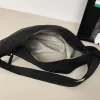 sac hobo en nylon à sangle réglable pour femme, avec fermeture Éclair, en forme de croissant, pour le bureau, le shopping et les voyages