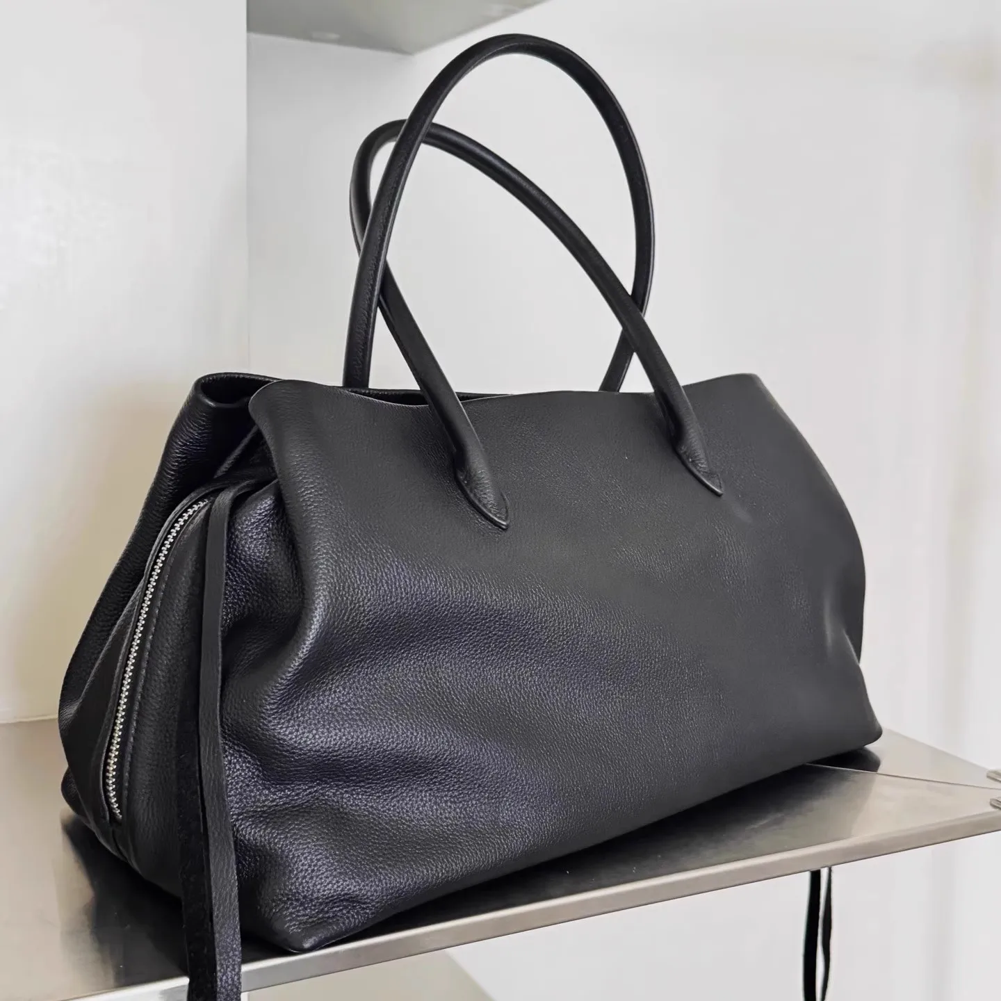 sacs fourre tout en cuir véritable pour femmes, sac à main de luxe de styliste, nouvelle couche supérieure vintage en cuir de vache, épaule multi compartiments