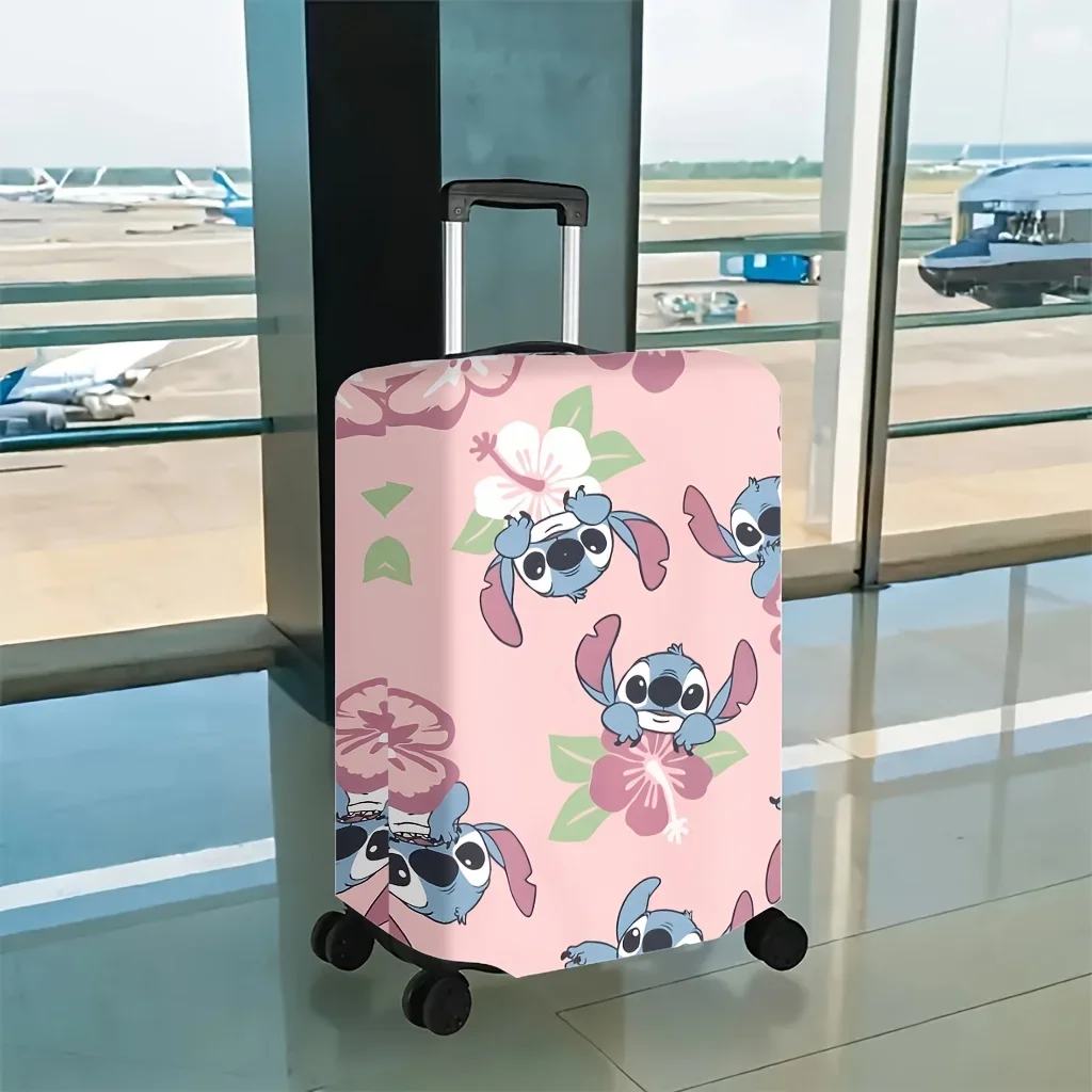 Disney Stitch – valise légère, protection de bagage, adaptée aux hommes et aux femmes, équipement essentiel de voyage Disney Stitch – valise légère, protection de bagage, adaptée aux hommes et aux femmes, équipement essentiel de voyage
