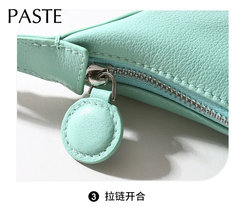 sac à main de luxe couleur vive pour femmes, fourre tout hobo d'été fin et léger de styliste en cuir de vache véritable, sac à bandoulière sous les aisselles