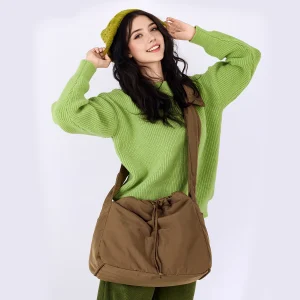 Sac fourre-tout, grande capacité, déplacements, sortir, sac à bandoulière, sac à main léger pour femme, sac en toile pour classe d&rsquo;étudiant, style automne et hiver pour hommes, shopping, randonnée, trekking