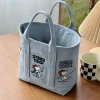 snoopy sac fourre tout femmes mignon épaule dessin animé voyage shopping épicerie sac à main anime mode étudiant école bureau bento sac à déjeuner
