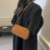 mode boston solide sacs à bandoulière faux daim simple haute qualité compact polyvalent sacs à bandoulière pour les femmes 2024 décontracté en vente