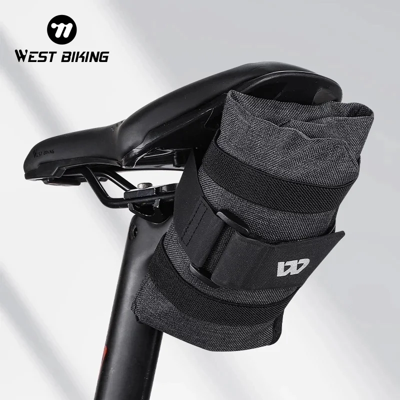 WEST BIKING – sac de selle de vélo, sac à roulettes sous le siège, sac de cyclisme, accessoire de vélo pour vélo WEST BIKING – sac de selle de vélo, sac à roulettes sous le siège, sac de cyclisme, accessoire de vélo pour vélo