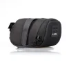 Sac de selle de vélo étanche, sac de rangement de tige de selle pliable avec bande réfléchissante, accessoires de vélo