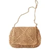 sac en paille tissé pour femmes, sac messager, facile à porter, portable, petit, carré, nouvelle mode, 2022