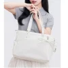 bandage bow ita sac haute capacité sous les bras sac femme douce fille transparent bolsos mujer sacs à bandoulière pour femme carré bolso