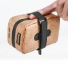 sac de selle de vélo 600d tpu, sans couture, étanche, résistant à l'usure, boucle de laçage rotative, mini sacoche, accessoire de vélo