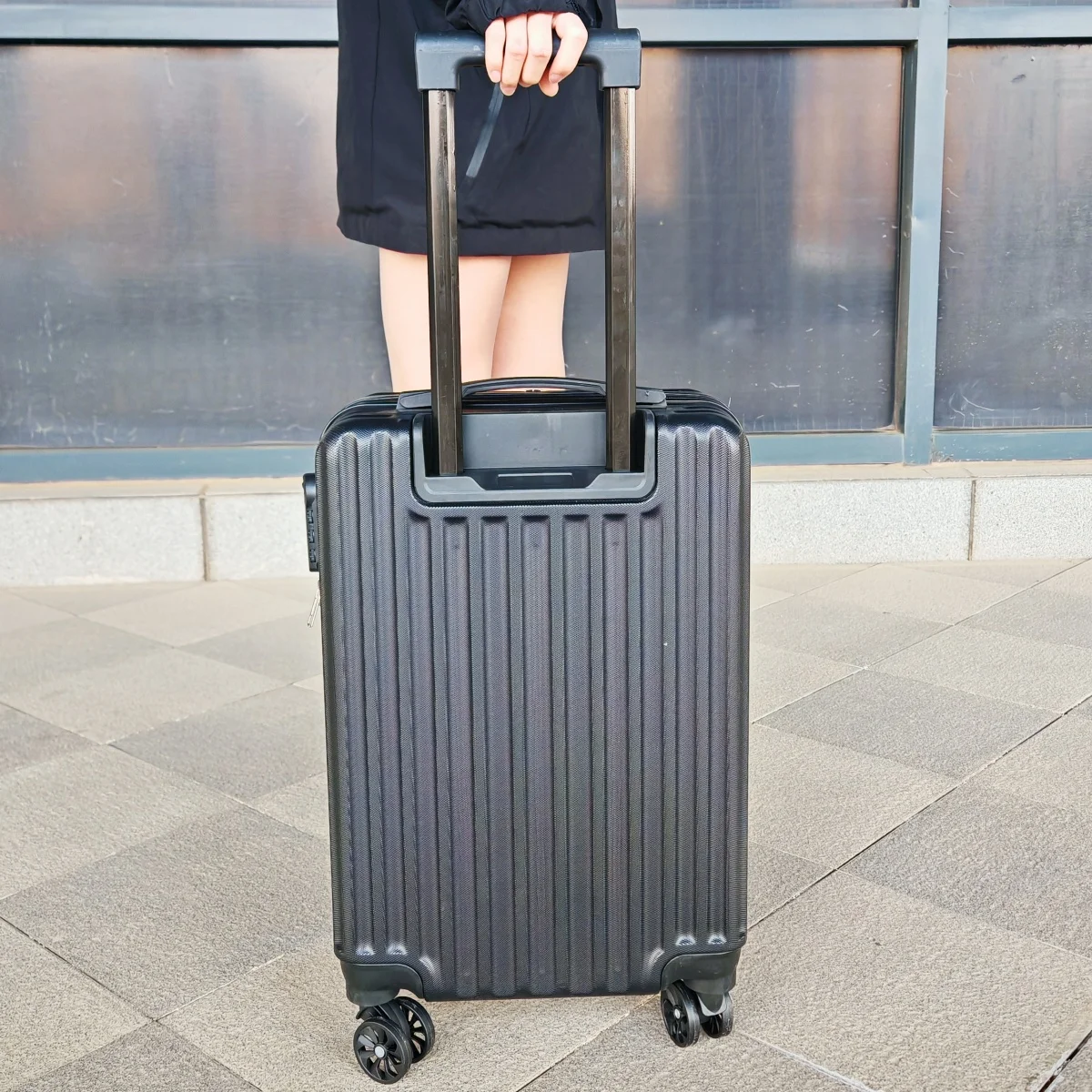 valise 20 pouces 24 pouces, valise, boîtier de chariot, roue universelle, fermeture à glissière anti poussière, chariot télescopique, cartable, léger, cartable, adapté aux hommes et aux femmes, sac de rangement de voyage à coque rigide