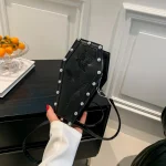 Sac à main cartable cercueil pour femme, dessin animé gothique, sac à bandoulière, sac à main Halloween, polyvalent, rose initié, poudres