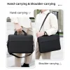 sac à manches pour ordinateur portable 14 15.6 pouces, étui pour macbook air pro tablette, sac de transport de voyage portable étanche, sac à main pour ordinateur