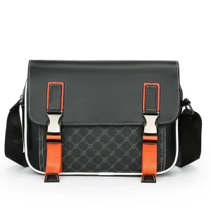 Sac à main à rabat en cuir PU souple pour hommes, cartables décontractées pour hommes, sac initié, pocommuniste, haute qualité, mode