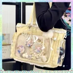 Ballet fille a une grande appétit Itabag japonais bidimension simple épaule bandoulière sac de marchandises cadeau pour les amis