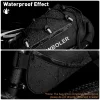 newboler sac de selle de vélo étanche vtt vélo de route 10l grande capacité sac de cyclisme pliable queue arrière sac coffre accessoires