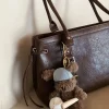 sac fourre tout pour femme; sac à main vintage pour les déplacements d'automne et d'hiver de grande capacité