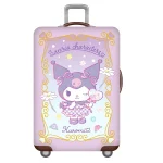 Sanriou valise chariot boîte étui de voyage capot anti-poussière fermeture éclair dessin animé mignon Hello Kitty ma mélodie boîte d’embarquement capot anti-poussière