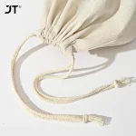 Sac à pain en lin réutilisable, Baguette en coton, sac de rangement à cordon de serrage, pain fait maison, frais, écologique, maintien pour Baguette